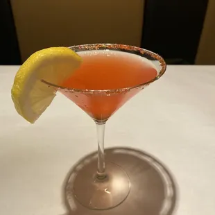 Strawberry lemon drop