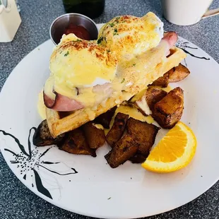 a plate of food