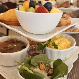 3tier brunch plate