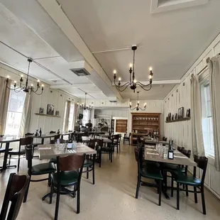 the dining room