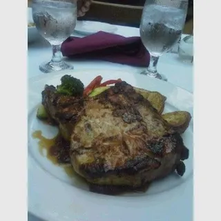 Dijon Marinated Double Cut Pork Chop
