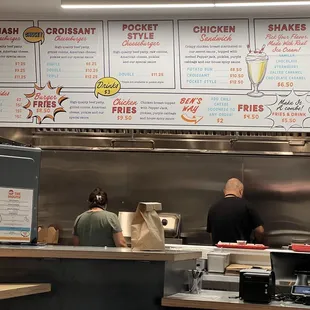 Owners cooking it up