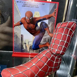 01.14.23 Spider-Man 3 - Tobey Maguire&apos;s costume left foot