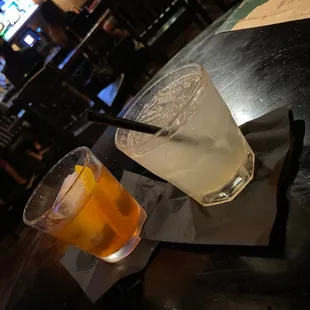 Good old fashion and Moscow mule