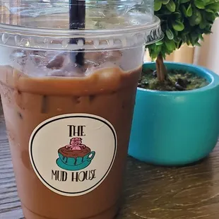 Iced mocha.