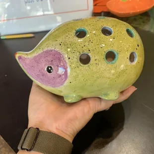 Hedgehog, pencils and pens holder