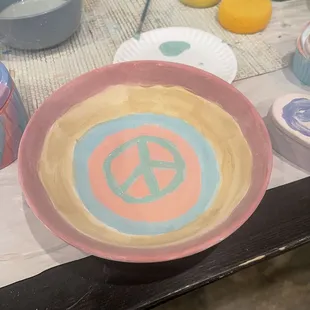 Painted bowl