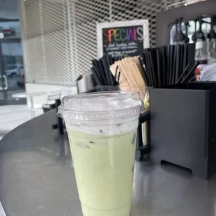 Match with lavender cold foam