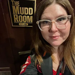a woman taking a selfie