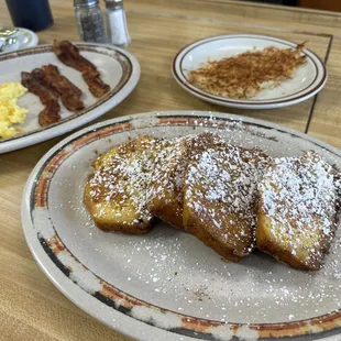 Rum cake French toast