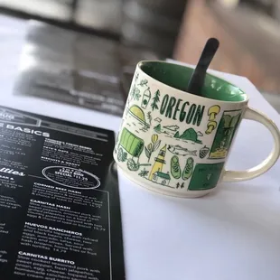 Love all their collected mugs!