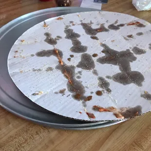 a partially eaten pizza sitting on a table