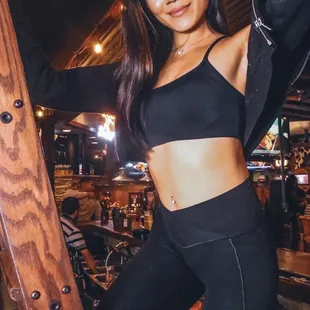 a woman posing for a picture