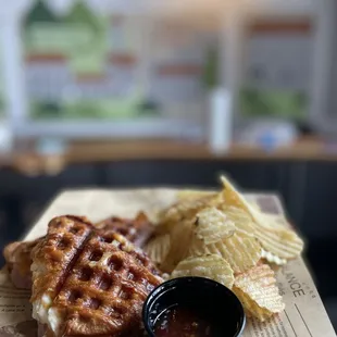 Croffle sandwich was absolutely amazing.