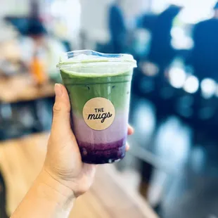 Blueberry Macha(ice)