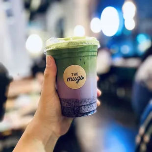 Blueberry Macha(ice)