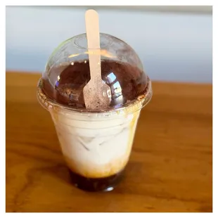 Tiramisu latte iced
