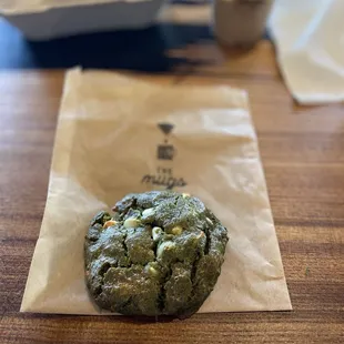 Matcha-damia cookie (perfection!)