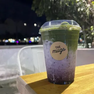Blueberry Macha(ice)