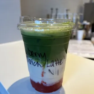 Strawberry Matcha