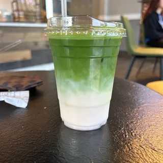 Rose Matcha Latte