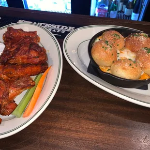 Garlic Knot Buffalo Chicken