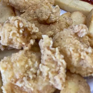 Kids fried shrimp