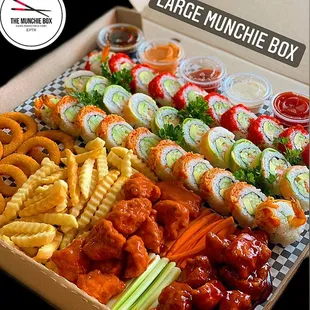 Large munchie box