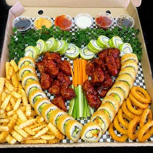 Heart shaped munchie box