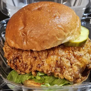 Hot Honey Chicken Sandwich