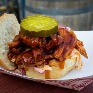 Smoked Chicken Slider