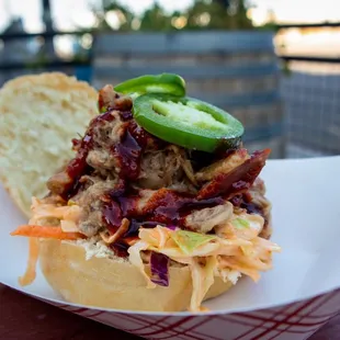 Korean BBQ Pork Slider