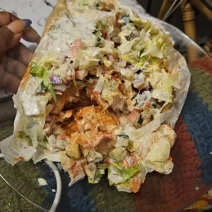 Chicken gyro
