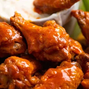 Hot Buffalo wings