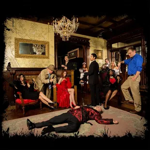 a man lying on the floor