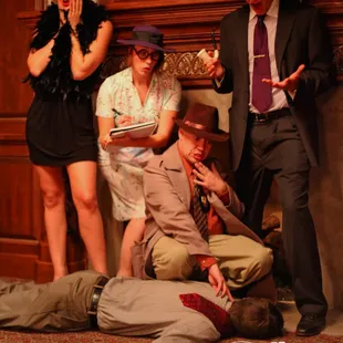 A murder has happened, and more than likely somebody committed it!