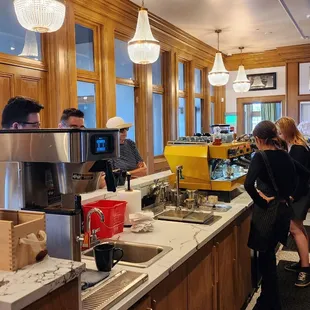 Another view of cafe counter (7/20/23)