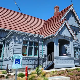 Front entrance. Note: ADA accessible and several reserved spots out front (7/20/23)