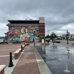 Mural completed June 2021 by Carlos Barboza