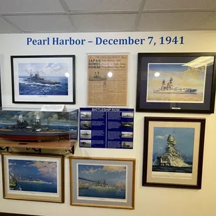 Pearl Harbor Wall Display