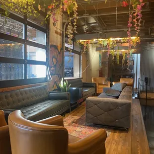 Inside Music Yard - Lounge Area