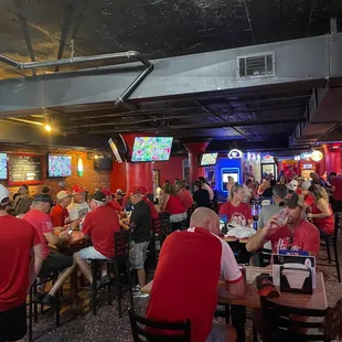 a large group of people