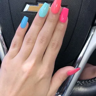 Full set of acrylics