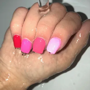 Kylie inspired nails