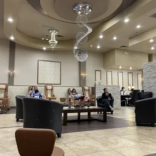 The inside and my drink