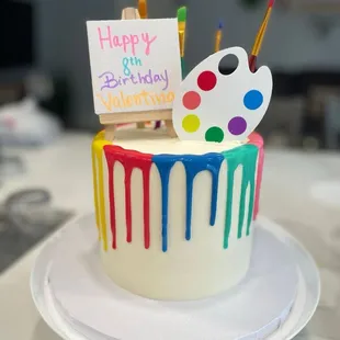 Gluten free vanilla and butter cream cake