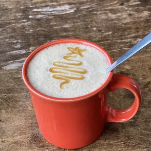Caramel cappuccino