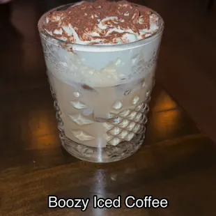 Boozy Iced Coffee