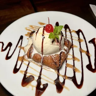 Fried Brownie Sundae