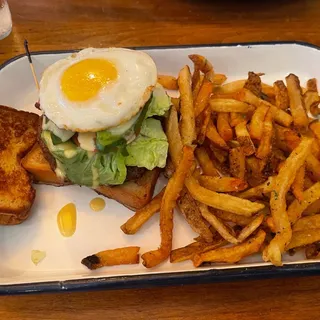 French Toast Brunch Burger